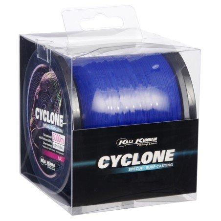 NYLON KALI KUNNAN CYCLONE 5000 MT - BLEU 0,16MM - 4,40 kg