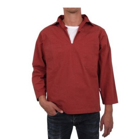 Vareuse marin mixte avec 2 poches intérieures SINAGOT/ROUGE T.S 