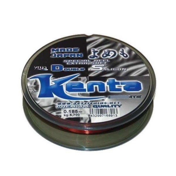 NYLON YUKI KENTA CERISE 0.37MM 18,8 kg - 1000 MT