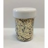 Paillettes rondes OR - 1,6 mm - 40 ml  pour plastique liquide - PLSPAI447