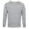 MARINIERE REGATE HOMME MANCHES LONGUES BLANC/MARINE T.XL 