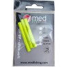 POP-UP MED FISHING ULTRA SOFT BATON BATON JAUNE FLUO PAILLETE 6 MM