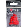 POP-UP MED FISHING ROUGE PAILLETTE 13X6 MM