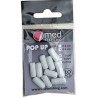 POP-UP MED FISHING BLANC PAILLETE 13X6 MM