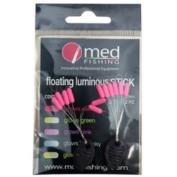 FLOATING LUMINOUS STICK ROSE 3X10 MM - MED FISHING