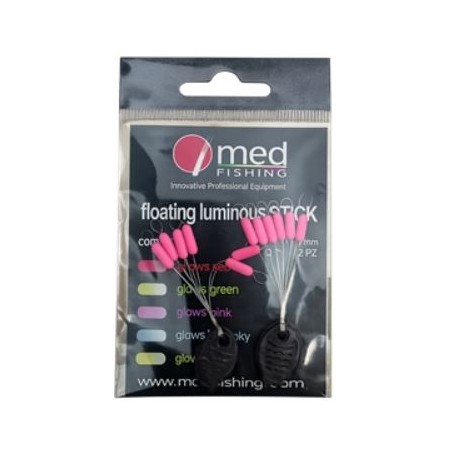 FLOATING LUMINOUS STICK ROSE 3X10 MM - MED FISHING