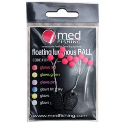 FLOATING LUMINOUS BALL ROSE 5 MM - MED FISHING