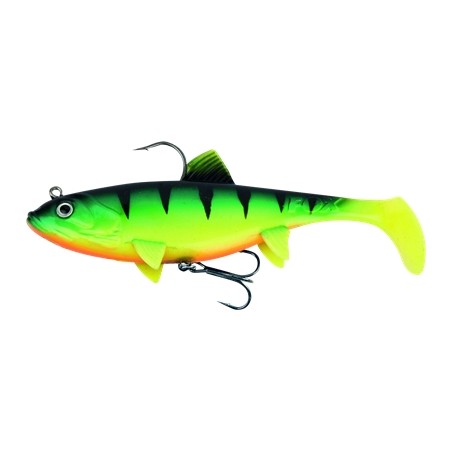 LEURRE FOX RAGE REPLICANT WOBBLE 18CM - 90G UV FIRE TIGER