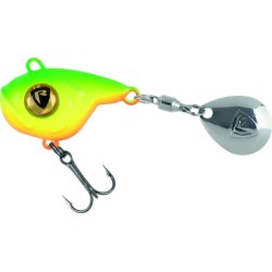 LEURRE FOX RAGE BIG EYE SPIN TAIL 14G FIRE TIGER