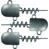 TETES PLOMBEES FOX RAGE CORKSCREW ROUND JIG HEADS 5G - 3PCS