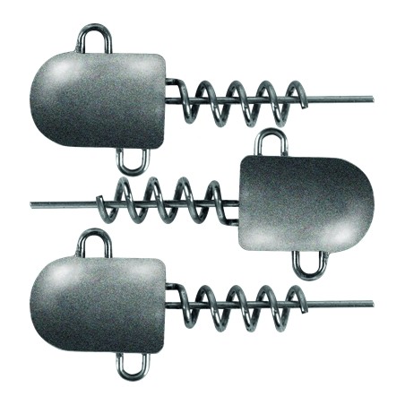 TETES PLOMBEES FOX RAGE  CORKSCREW ROUND JIG HEADS 10G - 3PCS