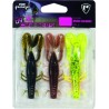 LEURRES FOX RAGE CRITTER MIXED COLOUR PACK X 3PCS 9CM