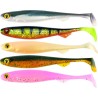 LEURRES FOX RAGE SLICK SHAD 9CM MIXED COLOR PACK C 5PCS