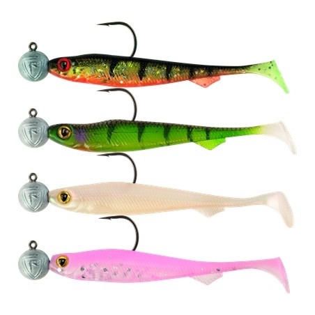 LEURRES FOX RAGE UV SLICK SHAD LOADED 11CM 10G 3/0