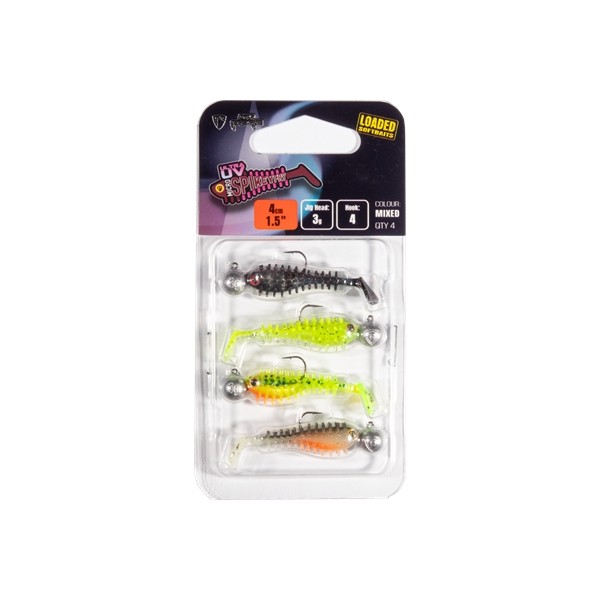 LEURRES FOX RAGE MICRO SPIKEY FRY MX UV CP LOADED