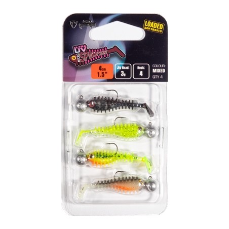 LEURRES FOX RAGE MICRO SPIKEY FRY MX UV CP LOADED