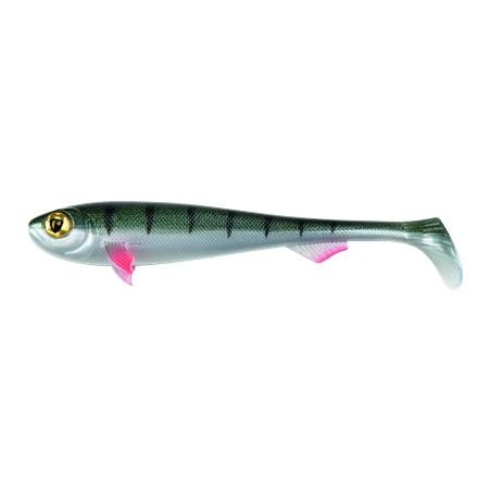 LEURRE FOX RAGE SUPER SLICK SHAD 18CM UV YOUNG PERCH X 2