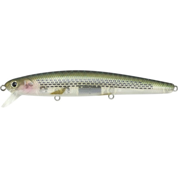 LEURRE LUCKY CRAFT SW Flash Minnow 110 SP GHOST OLIVE BORA