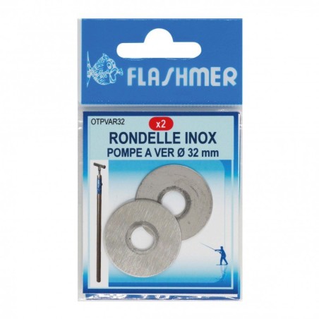 POCHETTE 2x RONDELLES DE SERRAGE INOX 50 mm - PIECES POMPE A VERS FLASHMER