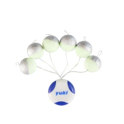PERLES YUKI FLOTTANTES RONDES 07 13mm - Perles Flottantes
