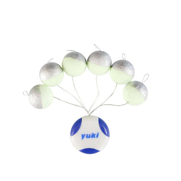 PERLES YUKI FLOTTANTES RONDES 07 13mm - Perles Flottantes