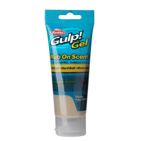 TUBE ATTRACTANT GULP GEL 80ML - SHRIMP WHITE GOLD FLAK