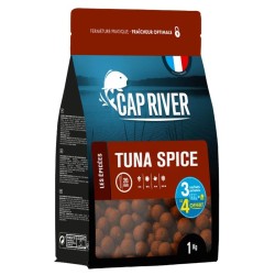 Bouillettes TUNA SPICE - 10 mm - 1kg- CAP RIVER