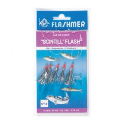 BAS DE LIGNE  FLASHMER SCINTILL'FLASH 5 N°6 - en stock - Jeu de Plumes