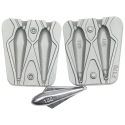 MOULE A PLOMBS AILETTE 160-180GRS A1 MOU170