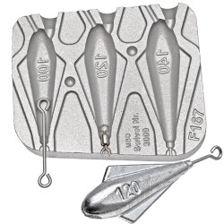 MOULE A PLOMBS AILETTE 100-120-140GRS - MOU167
