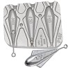 MOULE A PLOMBS AILETTE 100-120-140GRS - MOU167