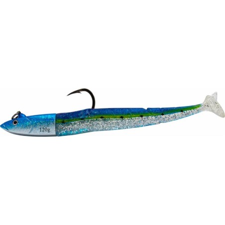 LEURRE KERHY SHAD THON 110MM 50GRS SARDINE BLUE