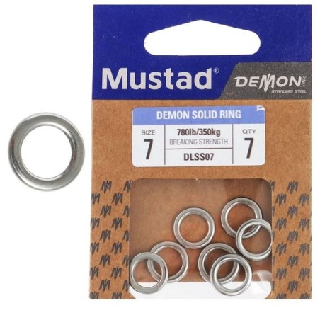 ANNEAUX SOUDES SOLID RING DLSS07-7-7 - MUSTAD