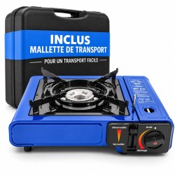 RECHAUD A GAZ TRANPORTABLE 2100W - BLEU