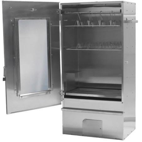FUMOIR INOX 45x28x81cm avec accesoires