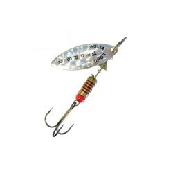 CUILLER MEPPS longue rainbow Argent N2