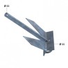 Ancre plate - 2 kg Galva ---