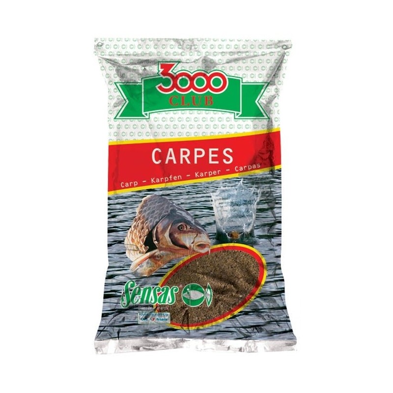 AMORCE SENSAS 3000 CLUB CARPES 1KG