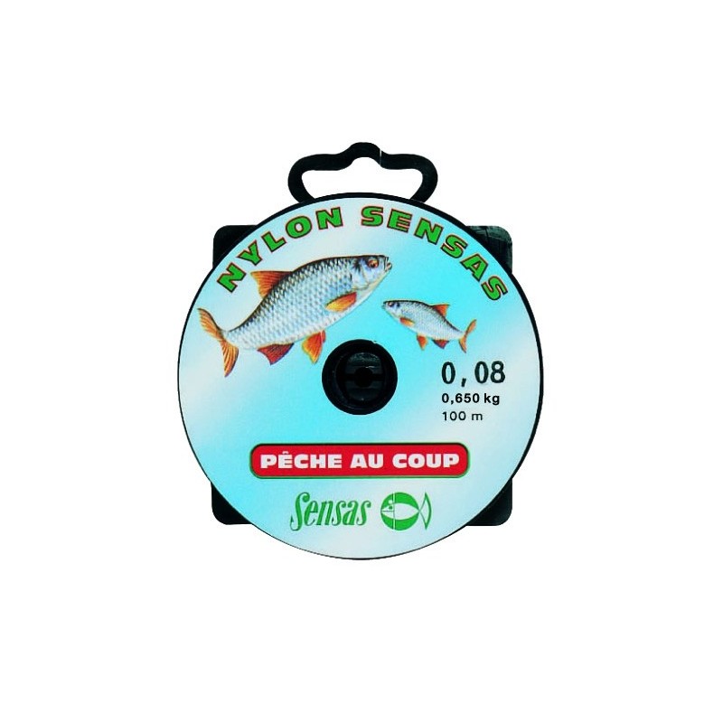 NYLON SENSAS SPECIAL PECHE AU COUP 100M D.0,08  ---