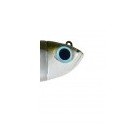 2 têtes plombées FIIISH kaki - shore 20g Black Minnow 140