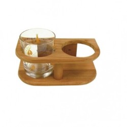 Support de verres bamboo 2 verres - BAMBOU MARINESYSTEM - - en stock - Support