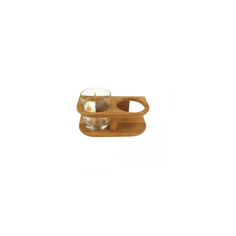 Support de verres bamboo 2 verres - BAMBOU MARINESYSTEM - - en stock - Support