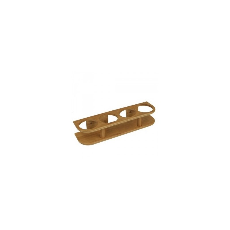 Support de verres bamboo 4 verres - BAMBOO MARINESYSTEM -