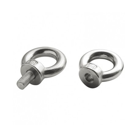 Ecrou à œil - 6 mm - en stock - Piton Inox