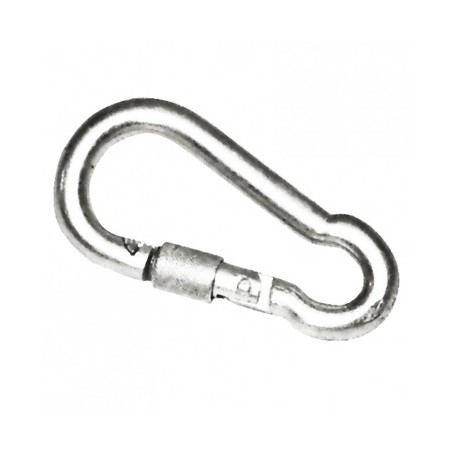 Mousqueton inox sécurisé - 10 ---