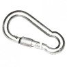 Mousqueton inox sécurisé - 10 ---