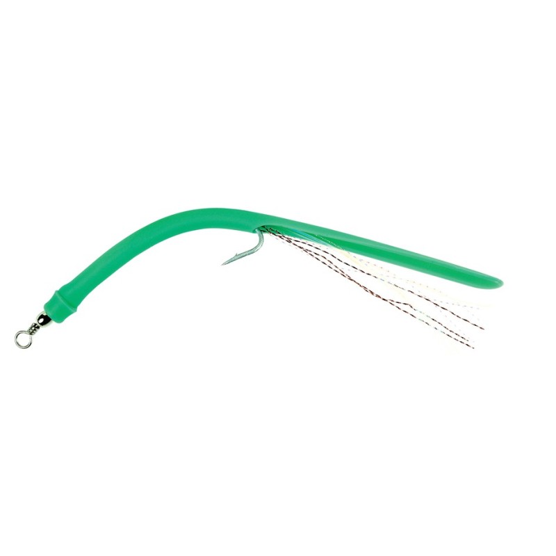 LEURRE FLASHMER BLISTER 2x ANGUILLONS 7/0 - VERT