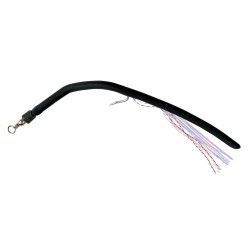 LEURRE FLASHMER BLISTER 2x ANGUILLONS 5/0 - NOIR---