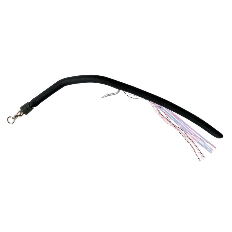 LEURRE FLASHMER BLISTER 2x ANGUILLONS 5/0 - NOIR---
