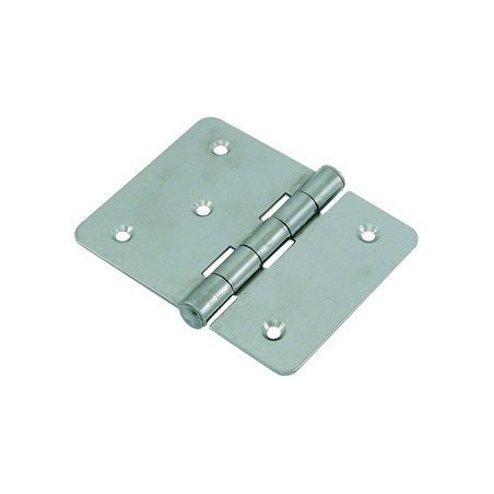 2 CHARNIERES CARRES INOX 80x62 mm ---